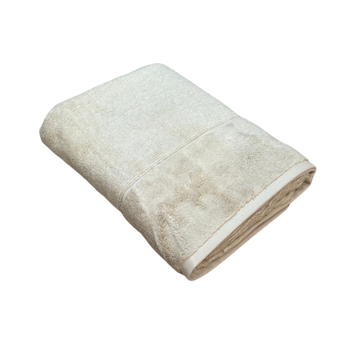 Toalha Banho Bege Macia Performance Zero Twist – 70 x 1,40