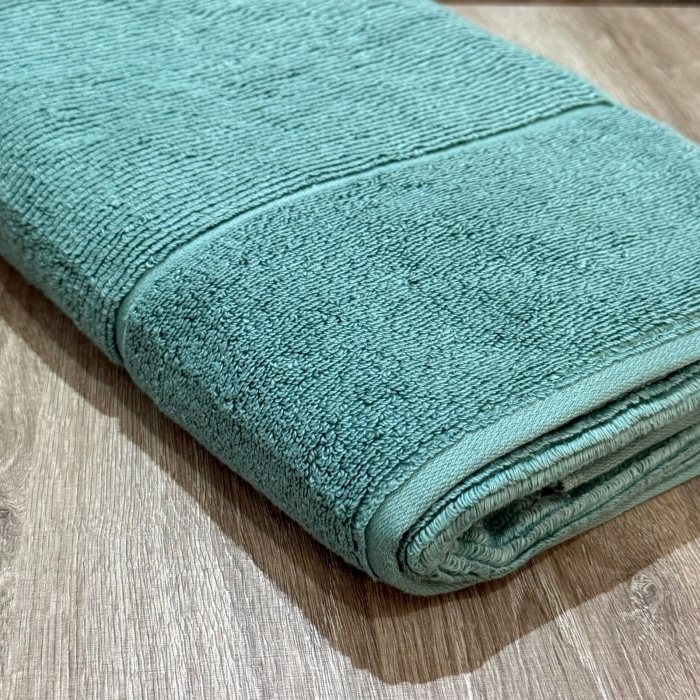 Toalha Banho Verde Macia Performance Zero Twist – 70 x 1,40 - Imagem 3