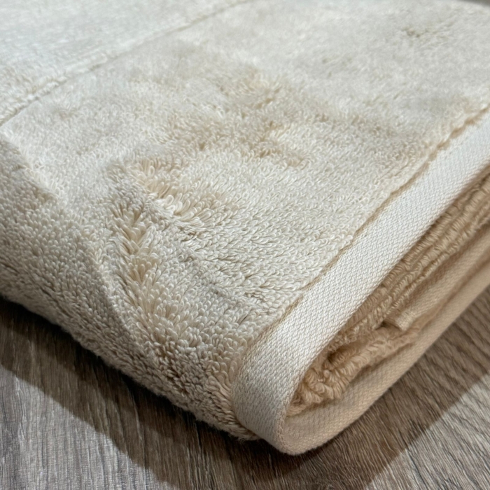 Toalha Banho Bege Macia Performance Zero Twist – 70 x 1,40 - Imagem 4