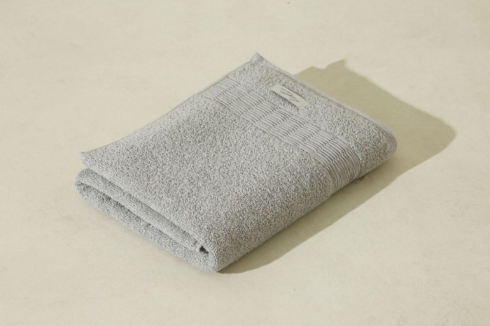 Toalha de Banho Macia Prata 460g 100% algodao