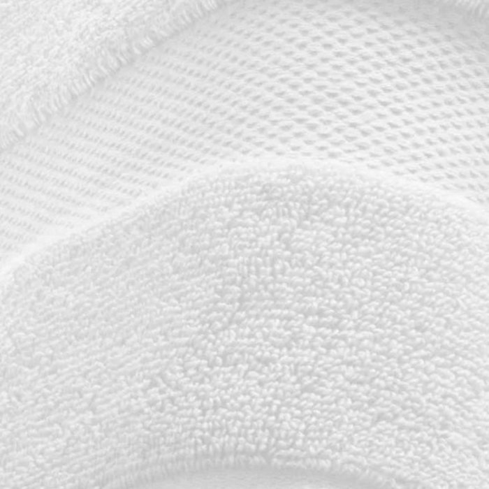 Toalha De Rosto Branca Macia Super Soft Zero Twist - Imagem 2