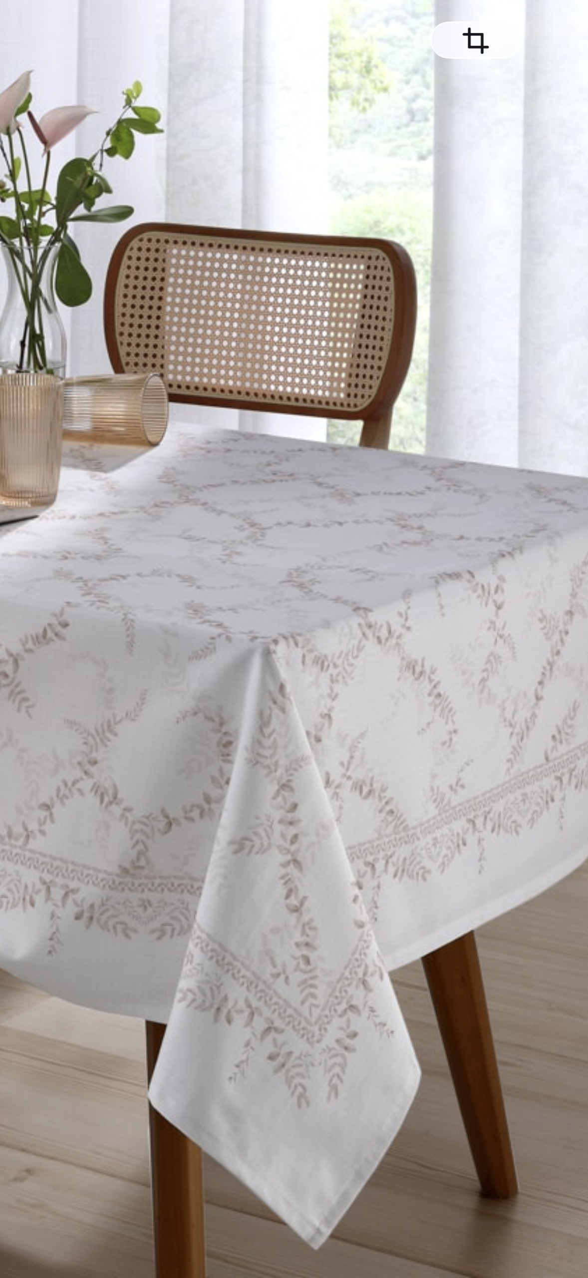 Toalha De Mesa 8 Lugares 1,60x2,70 Dohler Iris - Imagem 2