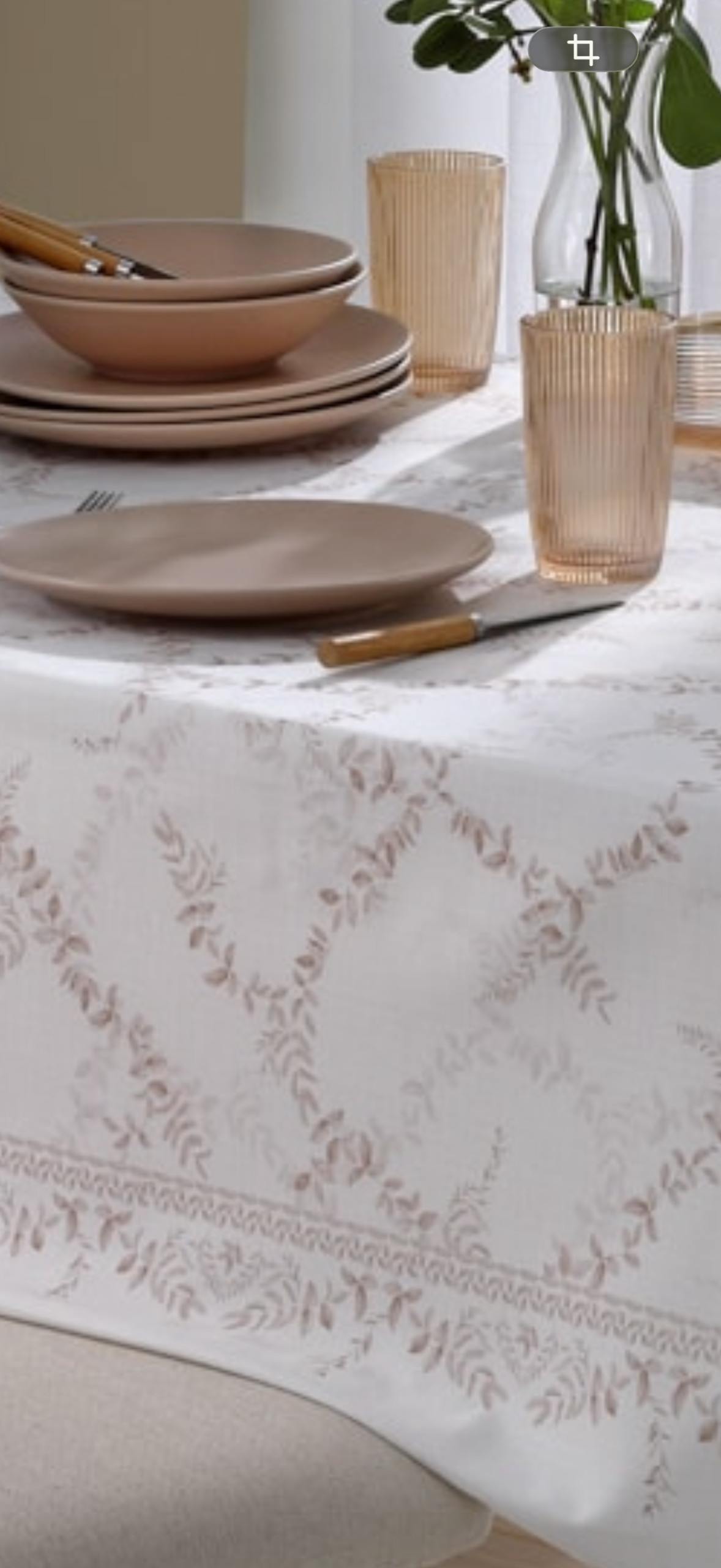 Toalha De Mesa 6 Lugares 1,40x2,10 Dohler Clean Iris - Imagem 4