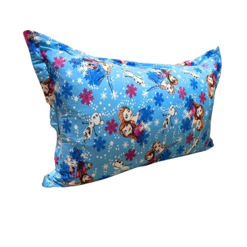 Par De Fronha Malha Frozen